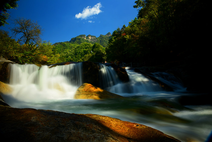 Huangbaiyuan, Shaanxi: il meraviglioso autunno di Qinling 