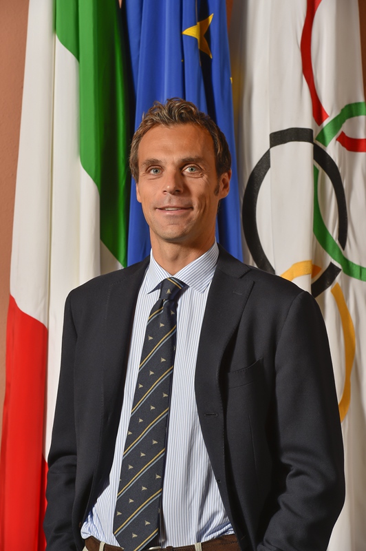 Carlo Mornati, Segretario Generale del CONI e Capo Missione della Squadra Italiana a Beijing 2022. (Foto fornita da CONI) 