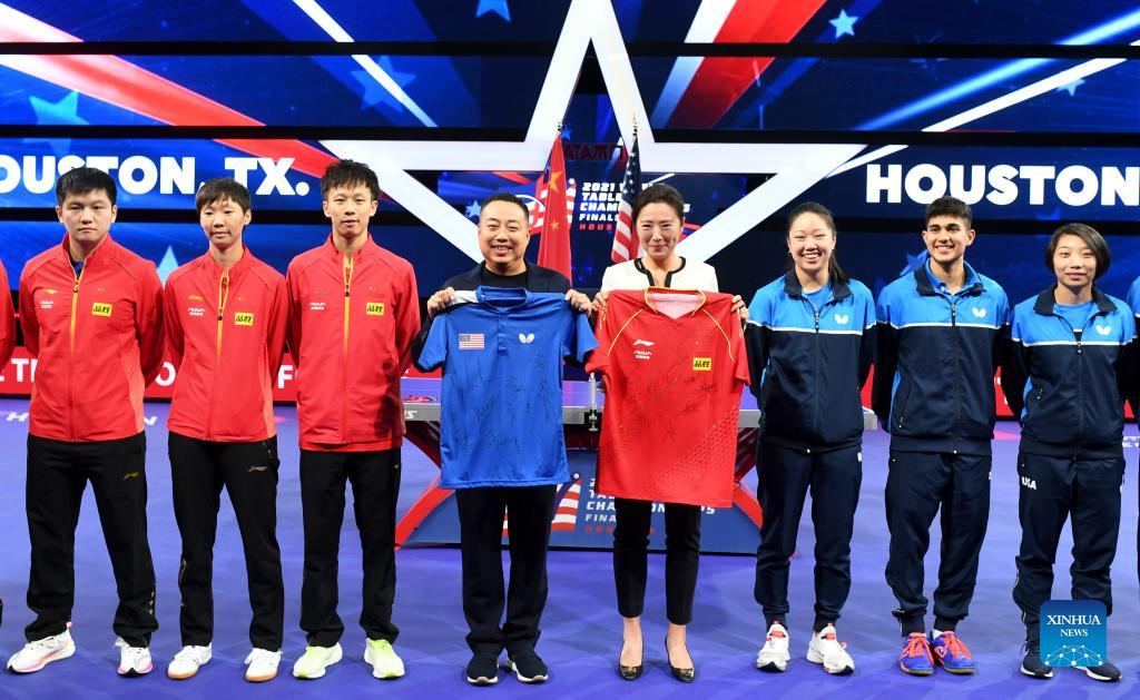 Diplomazia del ping pong: allenamento congiunto Cina-USA