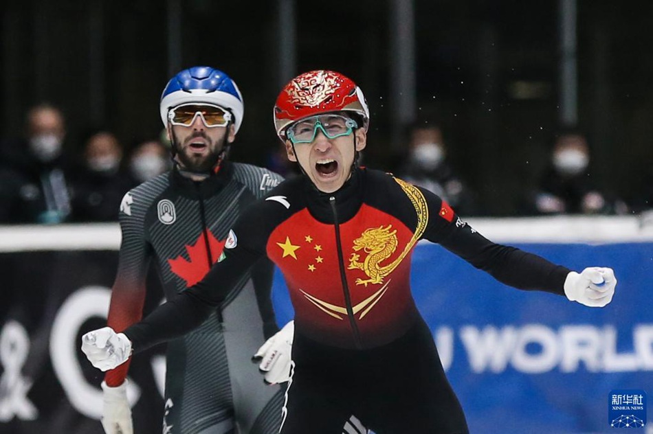 Coppa del mondo di Short Track a Dordrecht: Wu Dajing vince il titolo per i 500m uomini