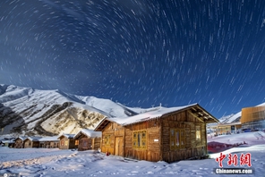 Lixian, Sichuan: Monti Zhegu sotto il cielo stellato