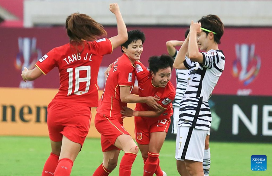 Nazionale di calcio femminile della Cina conquista la Coppa d'Asia 2022