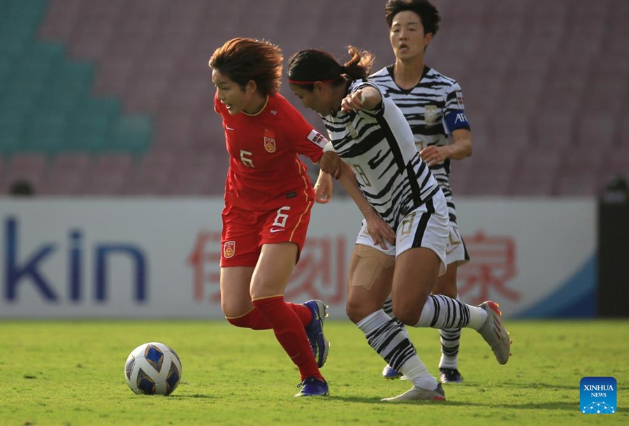 Nazionale di calcio femminile della Cina conquista la Coppa d'Asia 2022