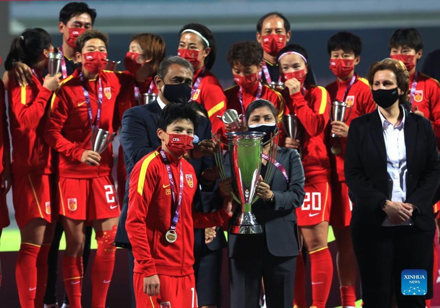 Nazionale di calcio femminile della Cina conquista la Coppa d'Asia 2022