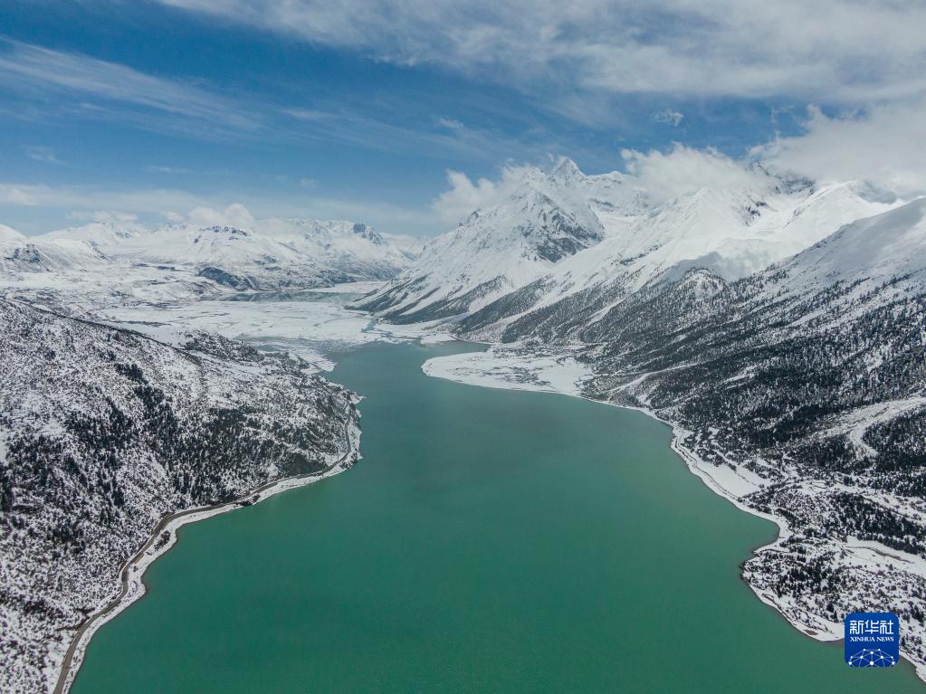 Tibet: scenario del lago Ra'og a Qamdo