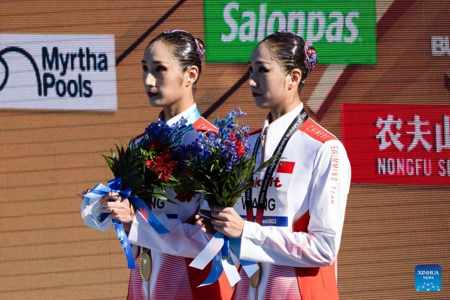 Cina: le gemelle Wang vincono l'oro ai Mondiali di Budapest di nuoto artistico