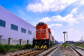 La stazione ferroviaria di Shenyang East vede il 100° treno merci Cina-Europa