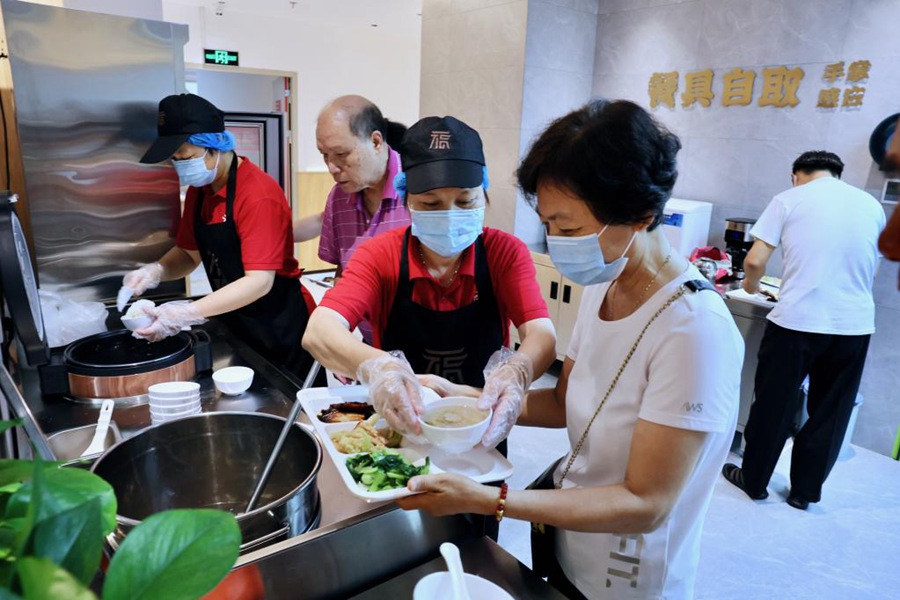 Fuzhou promuove l'assistenza comunitaria per gli anziani