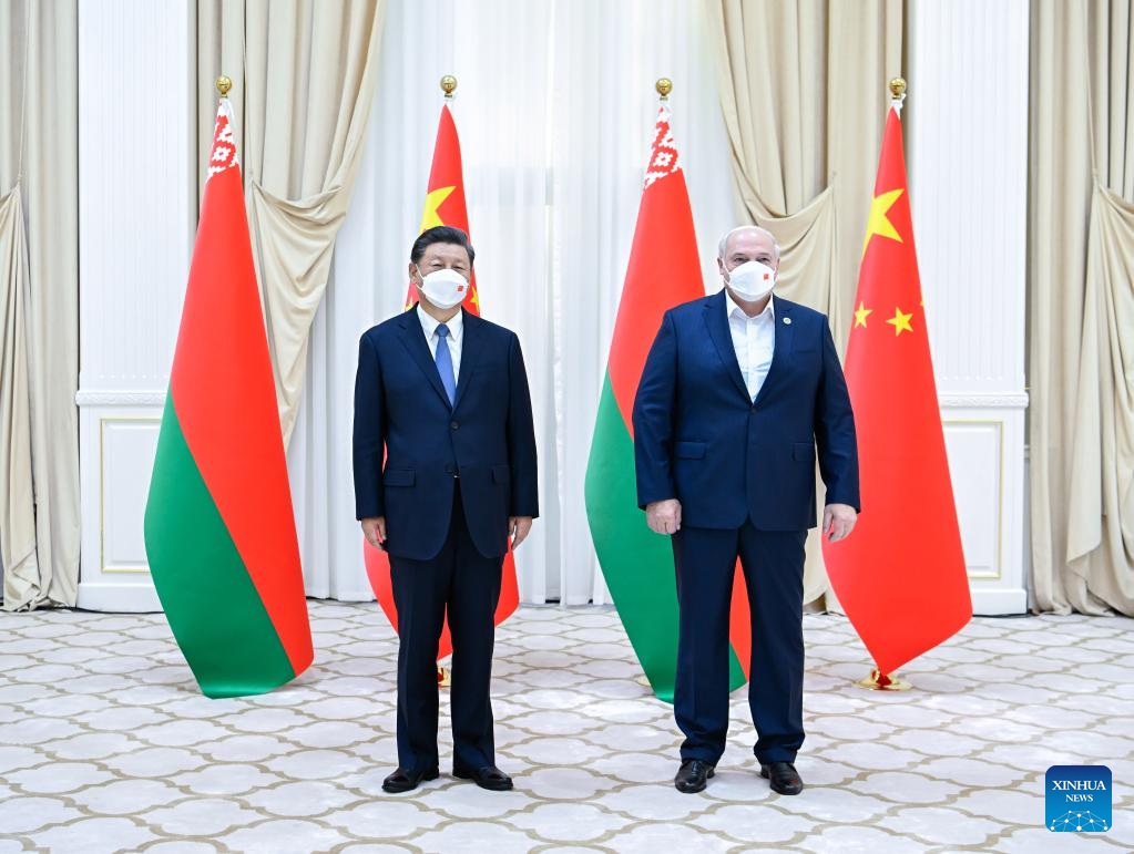 Xi Jinping incontra il presidente bielorusso Lukashenko