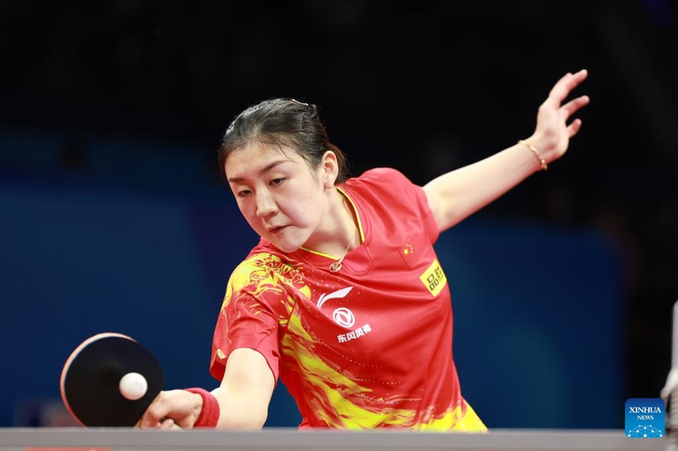 La Cina rivendica il 5° titolo femminile consecutivo ai mondiali a squadre di ping pong