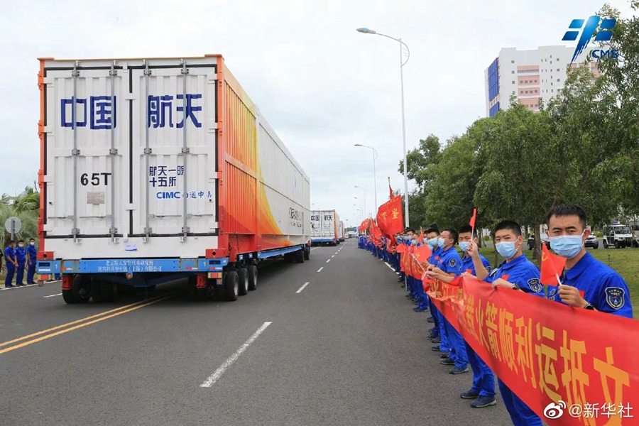 Wenchang, arrivato il Lunga Marcia 7 Yao-6