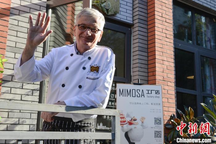 Franco Bergamino, italiano, è affettuosamente chiamato "Lao Bei" in Cina. (Foto/He Penglei)