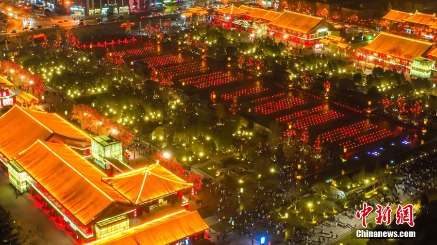 Xi'an, una città che illumina la notte