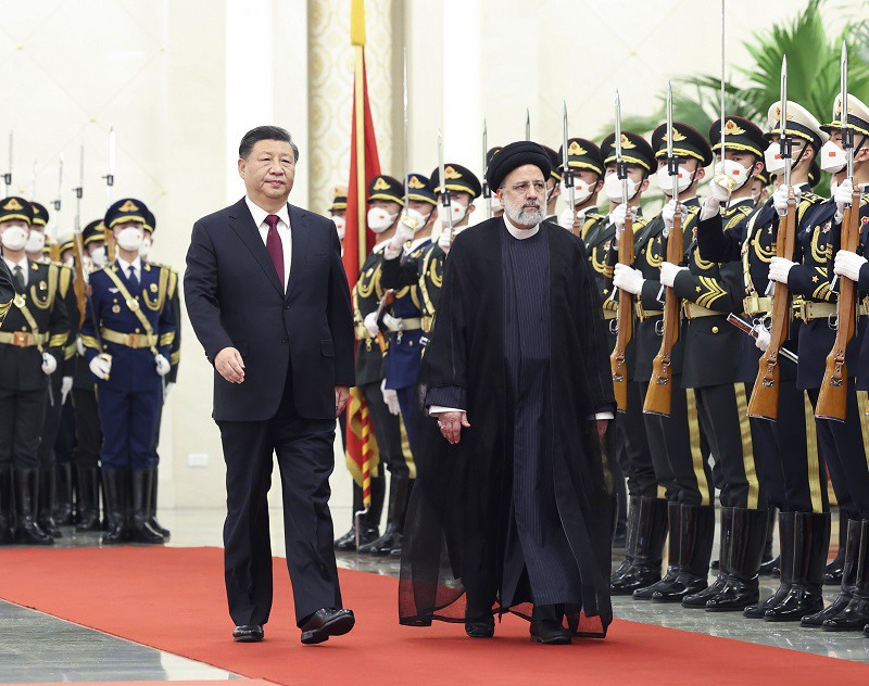 Colloquio tra Xi Jinping e Ebrahim Raisi