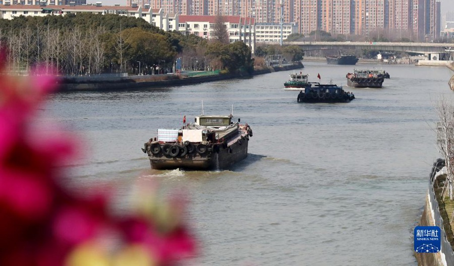 Trafficato il Gran Canale Beijing-Hangzhou