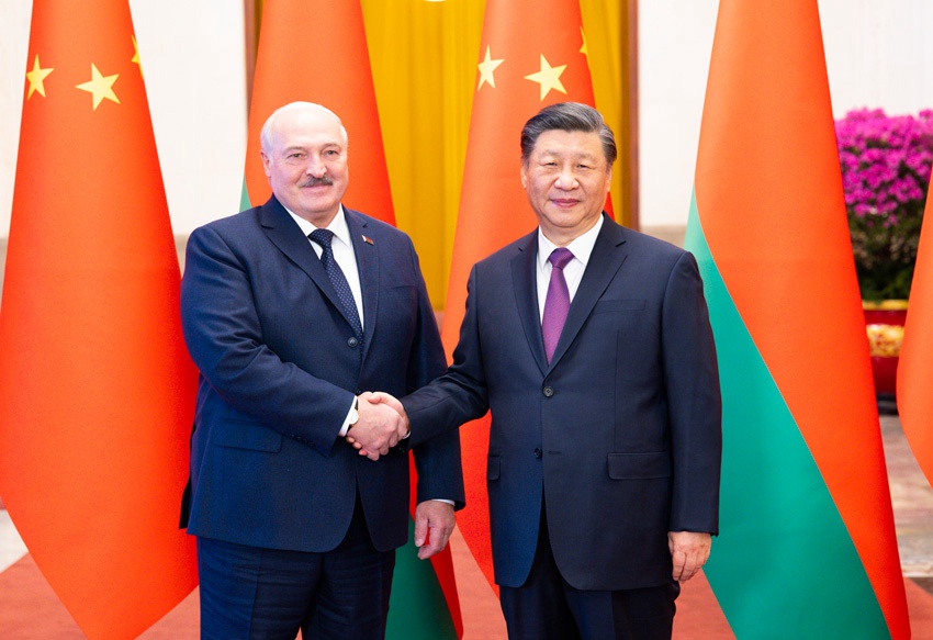 Incontro tra Xi Jinping e Lukashenko