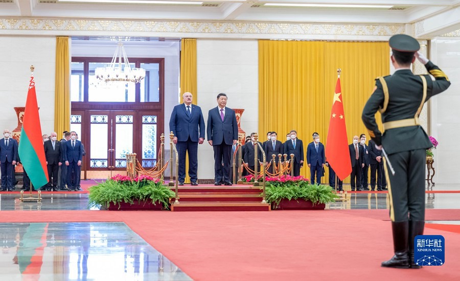 Incontro tra Xi Jinping e Lukashenko