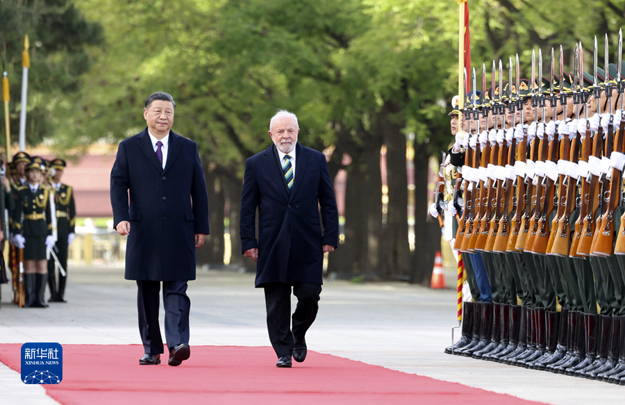 Colloquio tra Xi Jinping e il presidente brasiliano Lula