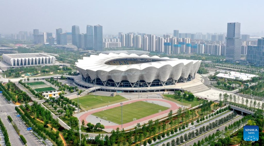 Xi'an: paesaggio circostante il fiume Bahe