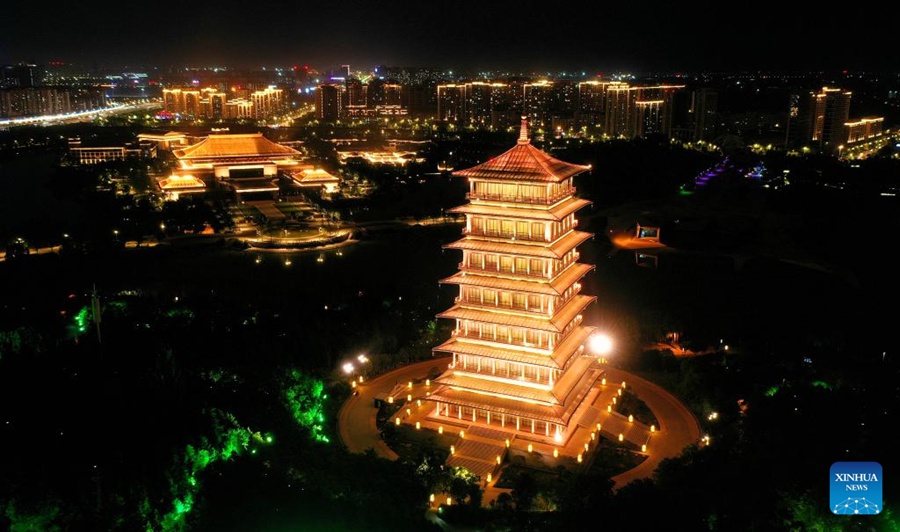 Xi'an: paesaggio circostante il fiume Bahe