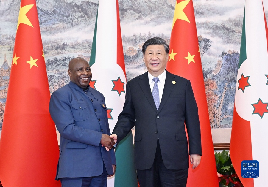 Xi Jinping ha incontrato il Presidente burundese Ndayishimiye