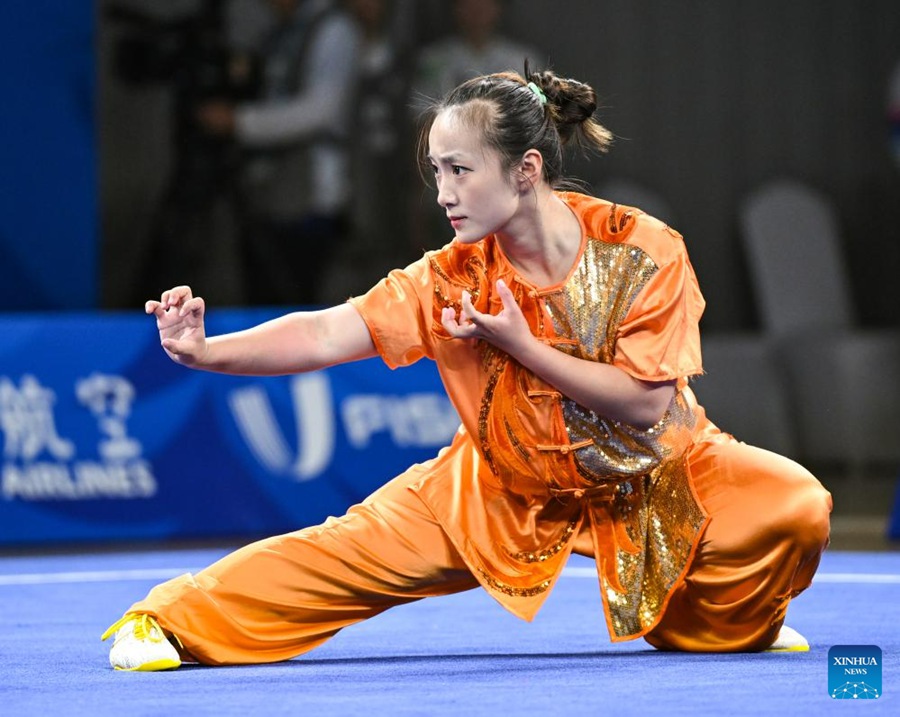 Le competizioni di Wushu delle Universiadi di Chengdu