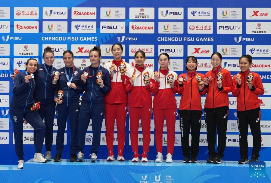 Universiadi di Chengdu, giorno 9: la Cina conquista il 90esimo oro