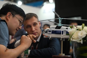 Sesta edizione della China International Helicopter Expo tenuta nella città di Tianjin