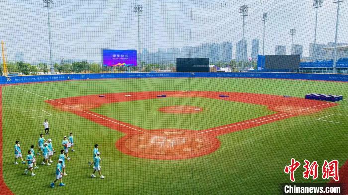 Sede degli eventi di baseball e softball dei Giochi Asiatici di Hangzhou: preparazione finale dei volontari