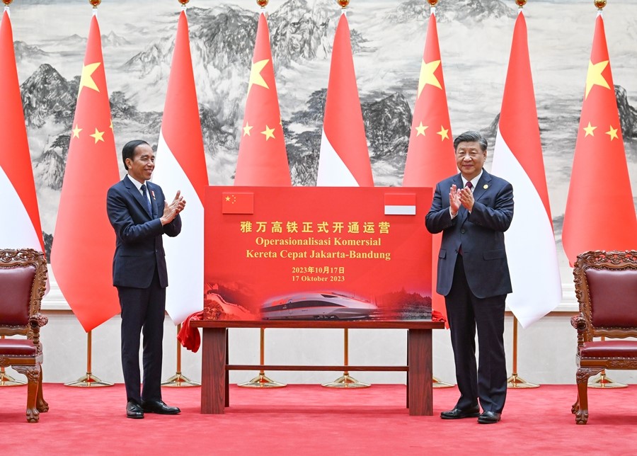 Incontro tra Xi Jinping e il presidente indonesiano