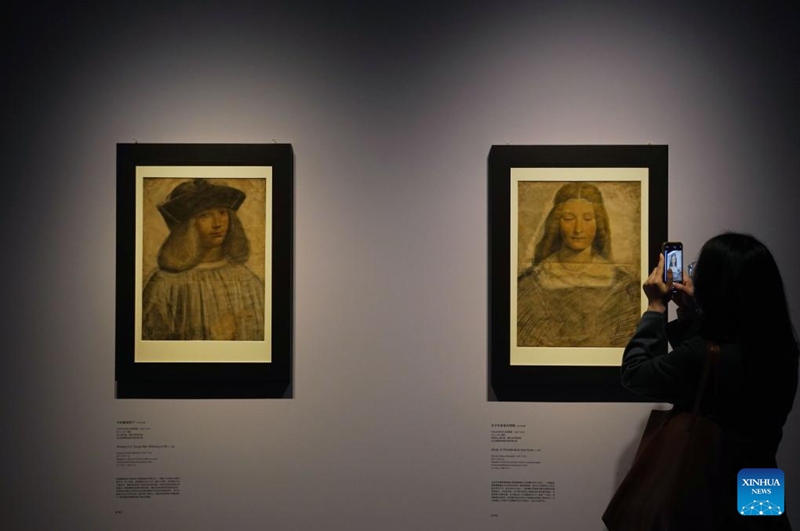 Lavori originali di Leonardo da Vinci in mostra a Shanghai