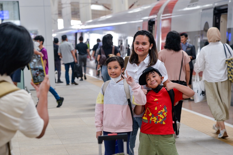 La ferrovia ad alta velocità Jakarta-Bandung gestisce 1 milione di passeggeri