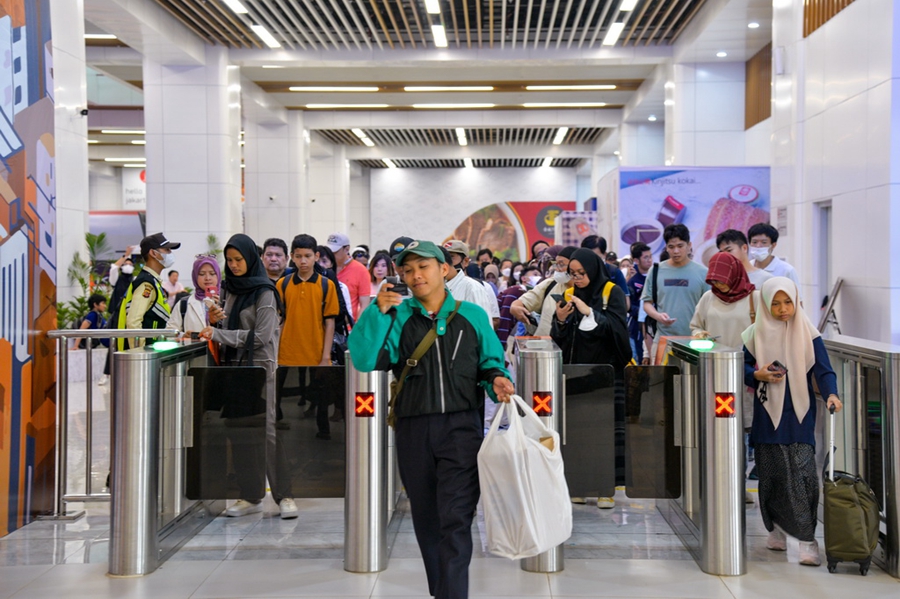 La ferrovia ad alta velocità Jakarta-Bandung gestisce 1 milione di passeggeri