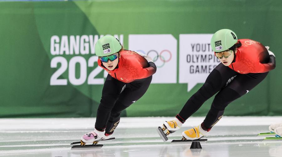 Lo slancio della Cina continua nel pattinaggio di velocità su short track a Gangwon 2024