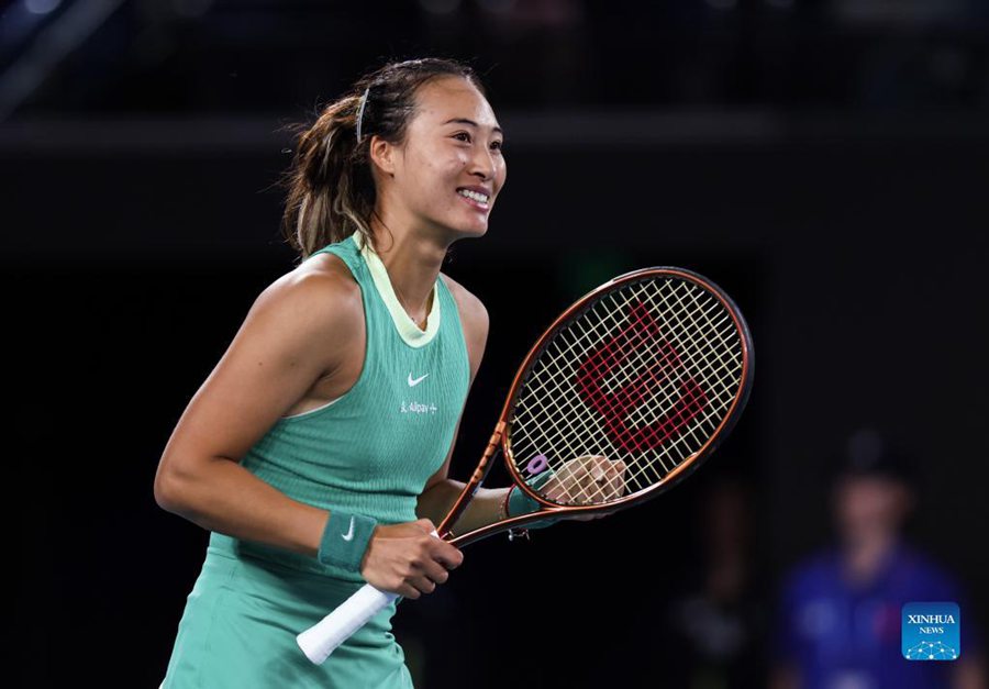 La cinese Zheng si conquista per la prima volta un posto in finale al Grand Slam agli Australian Open