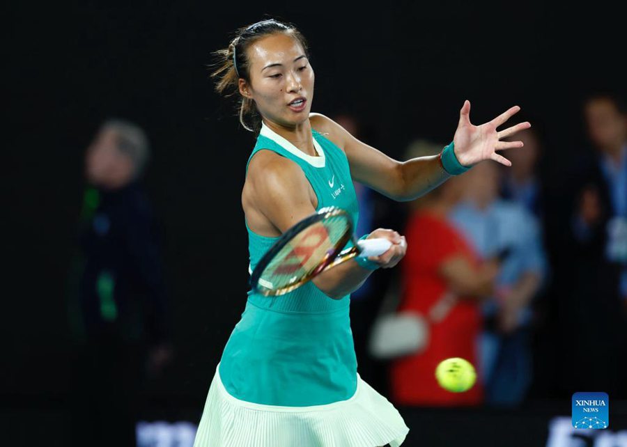 La cinese Zheng si conquista per la prima volta un posto in finale al Grand Slam agli Australian Open