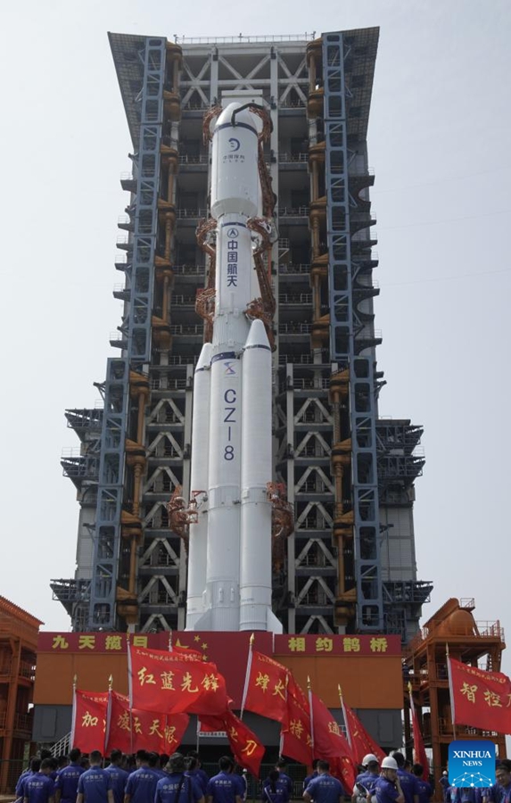 La Cina si prepara a lanciare il satellite di relè Queqiao-2