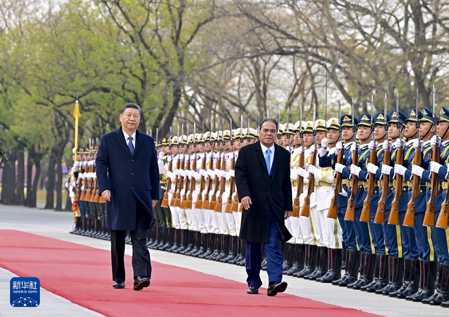 Colloquio tra Xi Jinping e il presidente degli Stati Federati di Micronesia