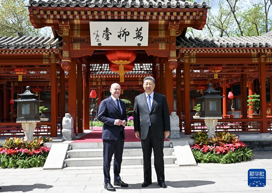 Beijing, incontro tra Xi Jinping e Olaf Scholz