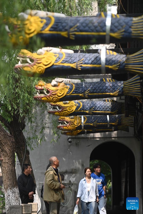 Area storica rivitalizzata di Yuehe diventa un'attrazione turistica a Jiaxing, nella Cina orientale