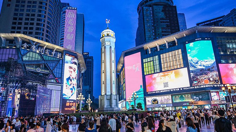 Il successo turistico di Chongqing incrementa anche all'estero