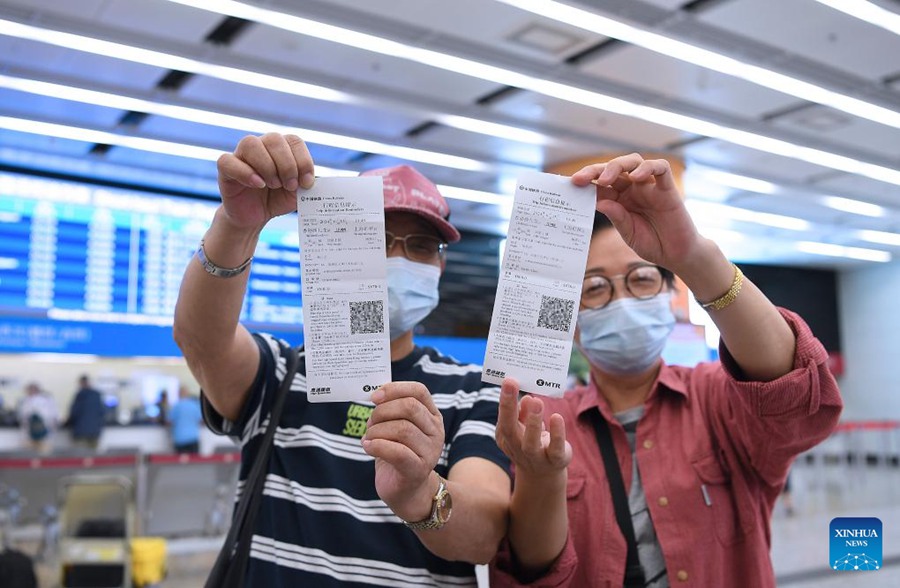 I servizi di treni ad alta velocità con cuccette tra la Cina continentale e Hong Kong inizieranno il 15 giugno