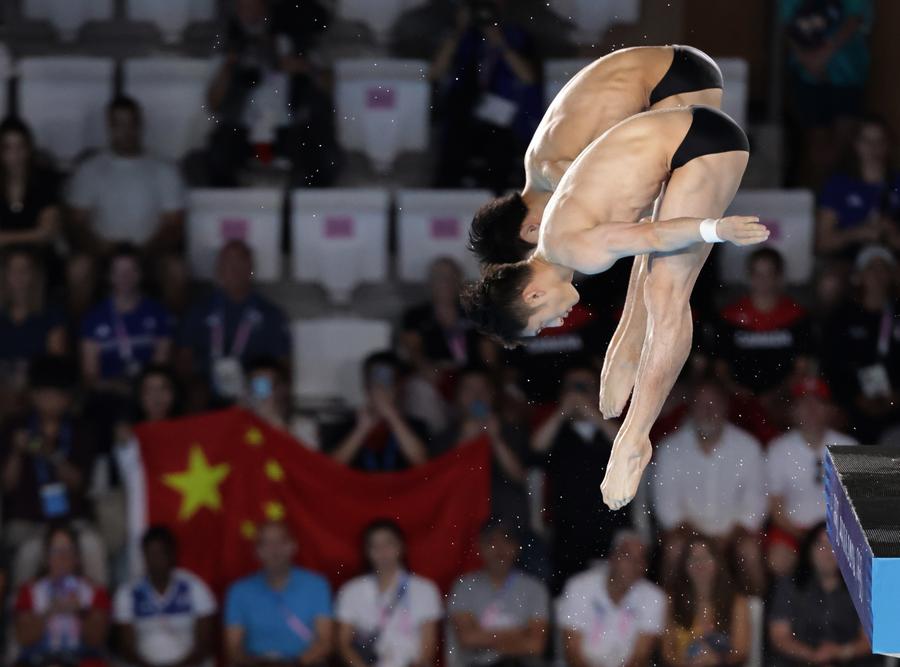 I tuffatori cinesi brillano nel terzo giorno di Olimpiadi