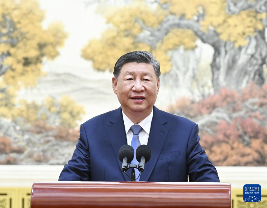 Xi Jinping riceve la delegazione sportiva cinese dei 33° Giochi Olimpici