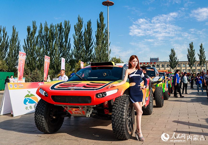 Il China Cross-Country Rally Championship prende il via presso la bandiera di Hanggin