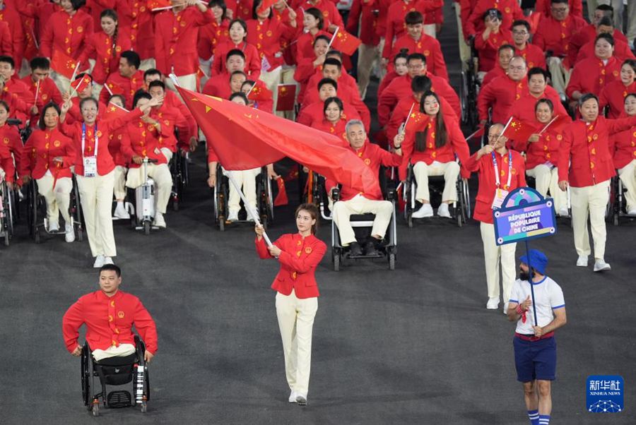 La cerimonia di apertura dei Giochi Paralimpici di Parigi 2024