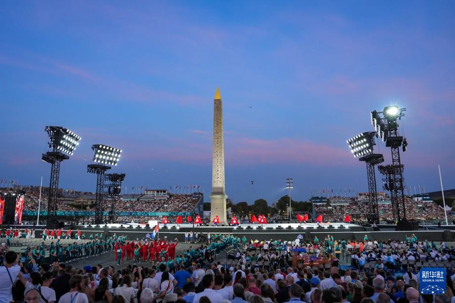 La cerimonia di apertura dei Giochi Paralimpici di Parigi 2024