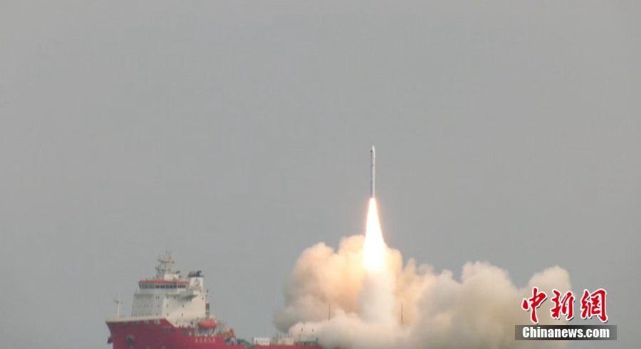 Cina, successo del test di lancio dal mare del razzo vettore Yao 3 Ceres-1