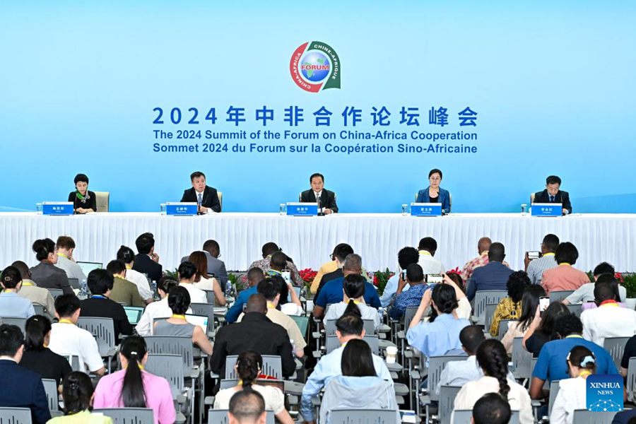 Il primo briefing del Summit 2024 del Forum sulla Cooperazione Cina-Africa