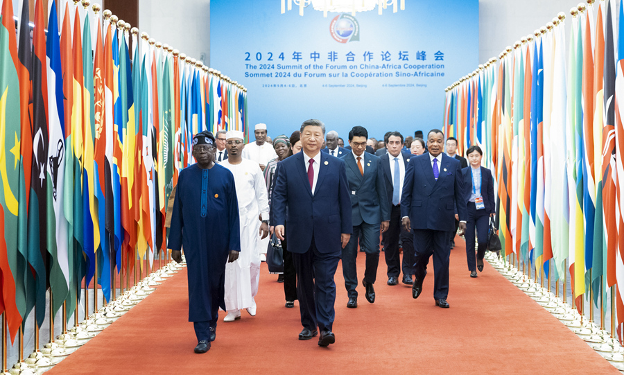 Beijing, discorso di Xi Jinping all'inaugurazione del Summit 2024 del Forum sulla Cooperazione Cina-Africa